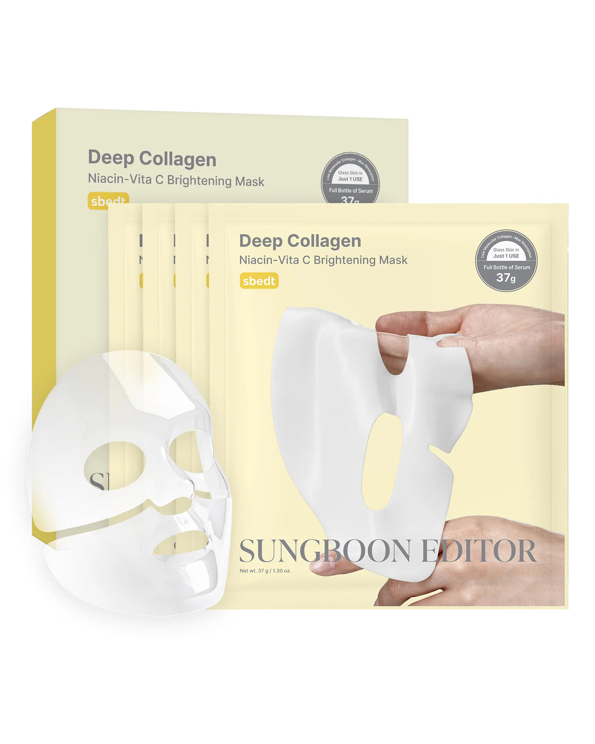 SUNGBOON EDITOR Deep Collagen Niacin-Vita Mask