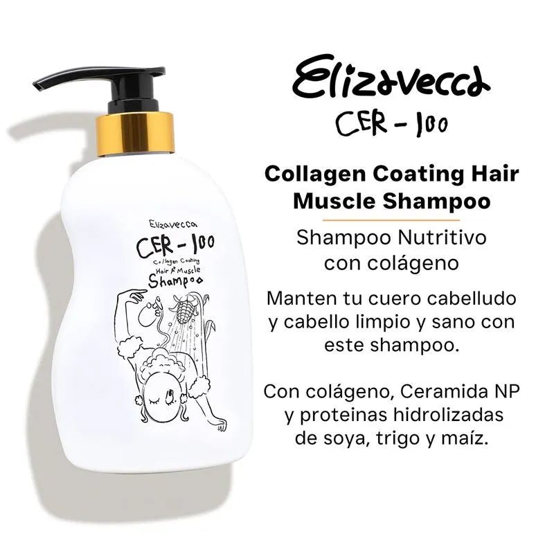 ELIZAVECCA CER 100 Hair Muscle Shampoo