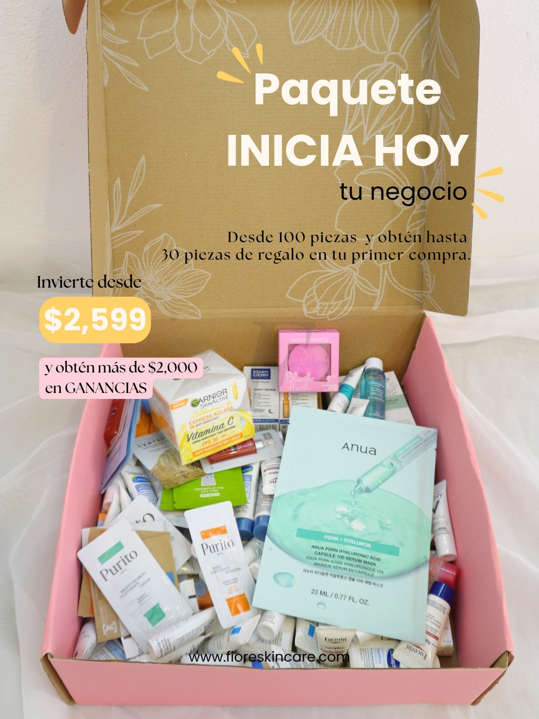 Kit de Emprendimiento Premium + Curso Skincare