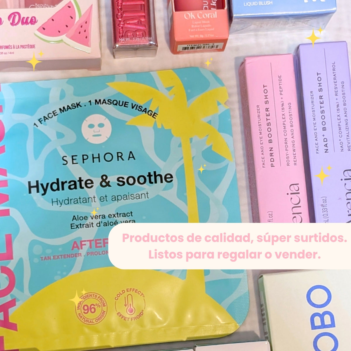 ¡EDICIÓN LIMITADA! Kit Sorpresa Skincare + Makeup 34pz