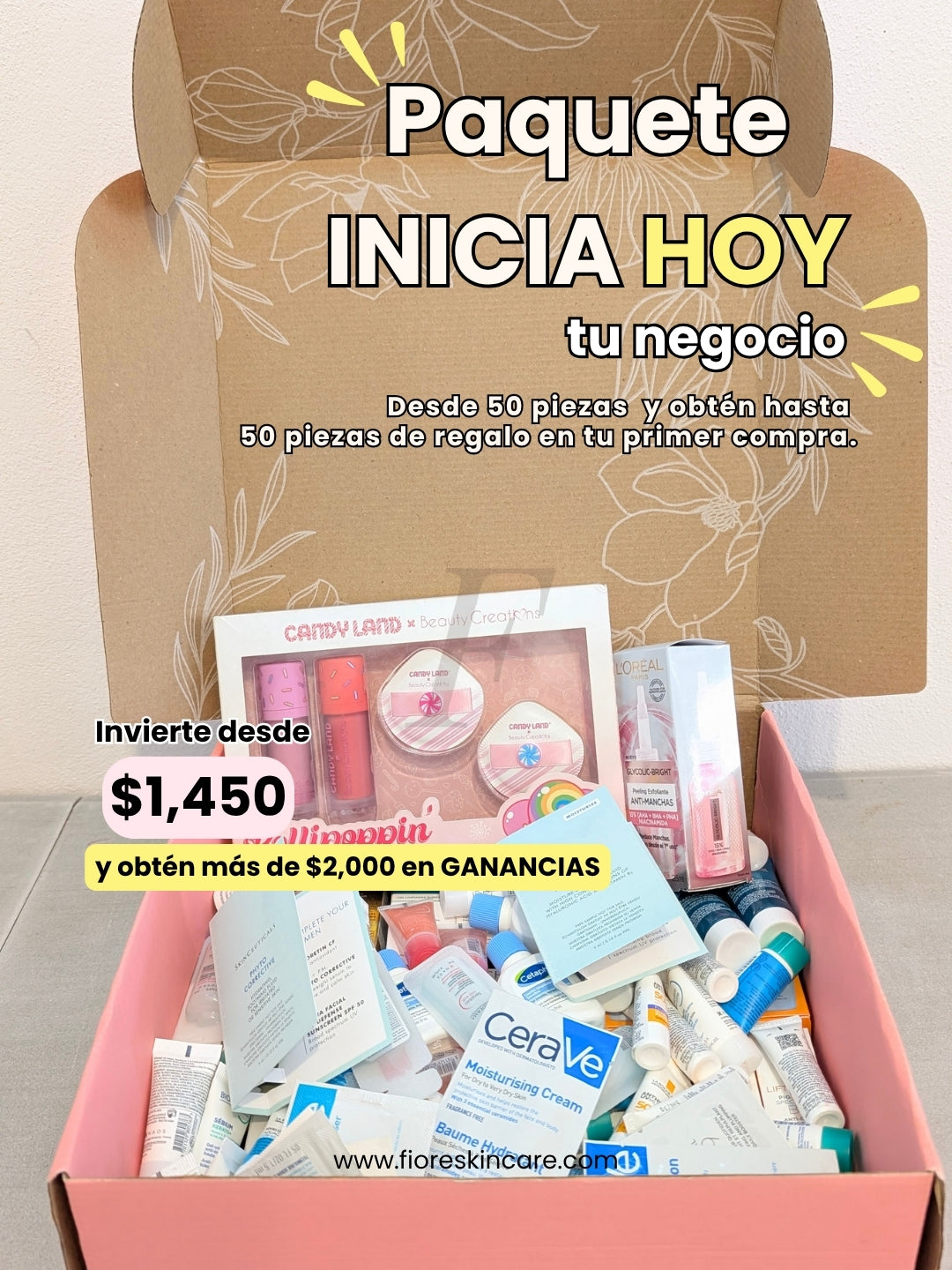 Kit de Emprendimiento Premium + Curso Skincare