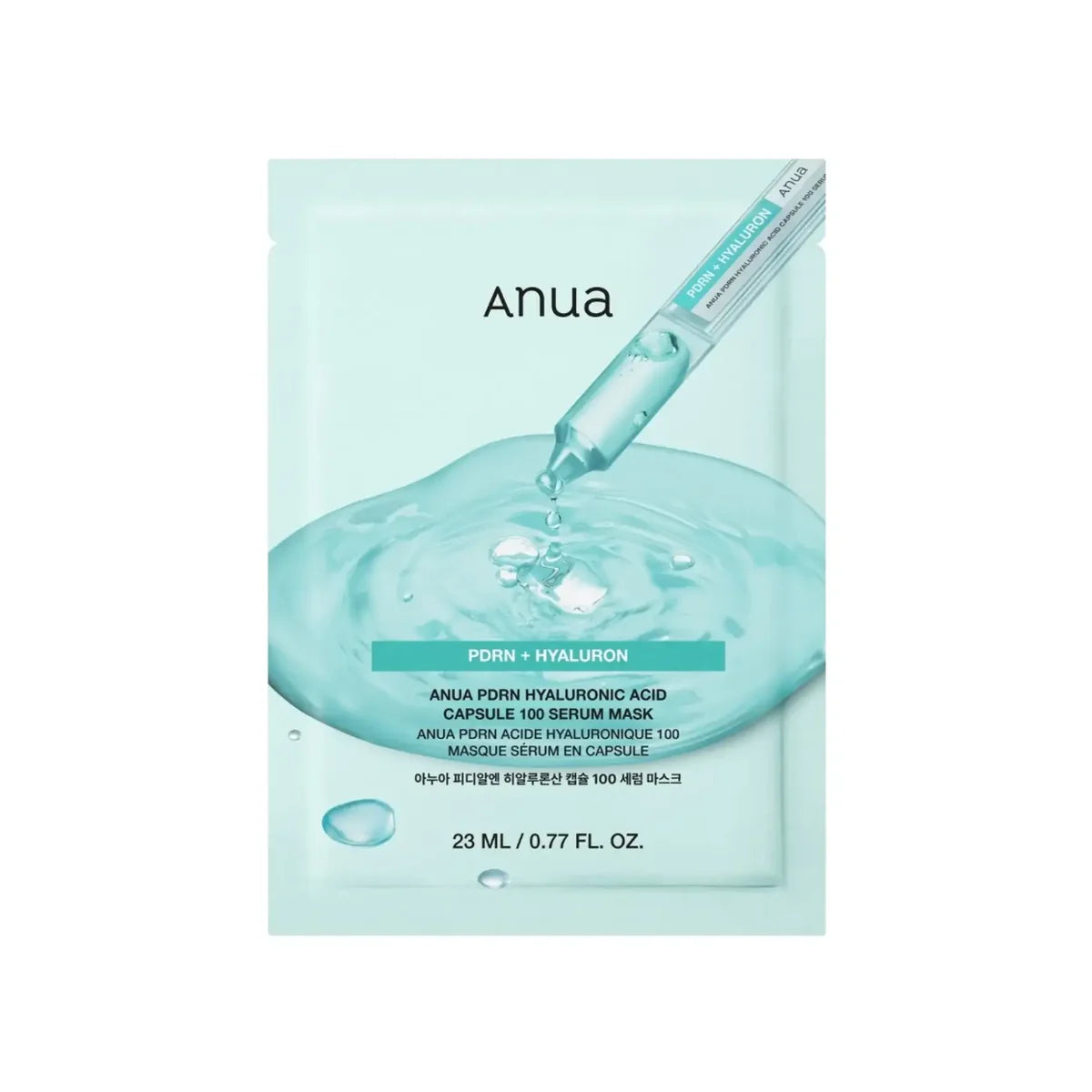 ANUA PDRN Hyaluronic Acid Capsule 100 Serum Mask 1pz